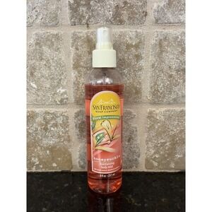 San Francisco Soap Company HONEYSUCKLE Body‎ Mist 8 Oz. New
